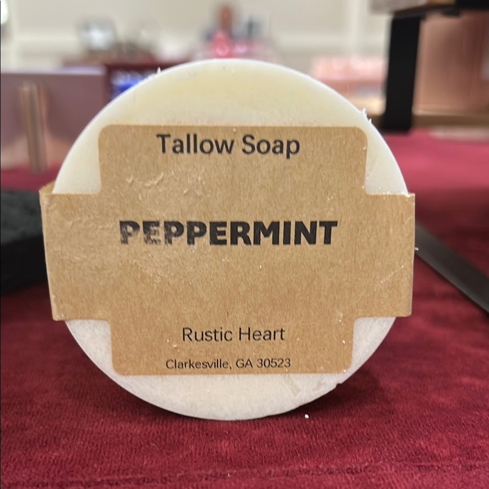 Peppermint Tallow Soap